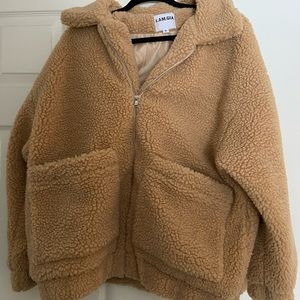 I.AM.GIA Teddy Coat size small